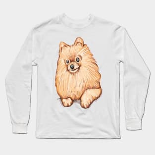 Cute Pomeranian Long Sleeve T-Shirt